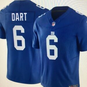 Mens Jaxson Dart Blue Jersey Stitched😂